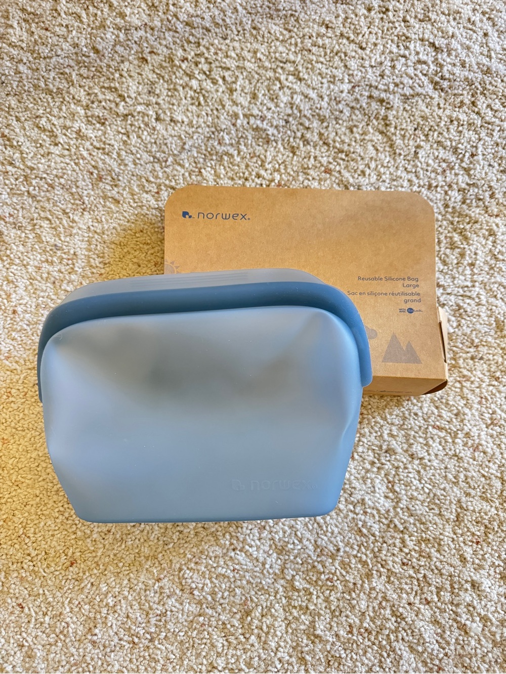 Norwex Reusable Silicone Bag Large 1960mL